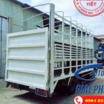 Xe tải chở xe máy 2 tầng có bửng nâng Hyundai 75S